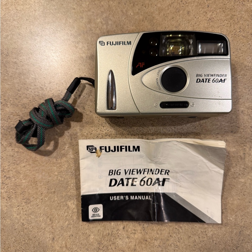 Fujifilm Big ViewFinder Date 60AF 35mm 1.7x Zoom Point & Shoot Film Camera